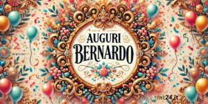 auguri bernardo e samuele