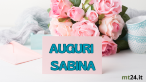 Buon onomastico, Sabina! Che il tuo giorno sia radioso come te! 🌟❤️
