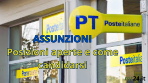 Assunzioni Poste Italiane: Candidati online su "Lavora con noi