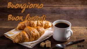 Buongiorno e buon lunedì! ☕️ Caffè e cornetto per partire con la giusta caric