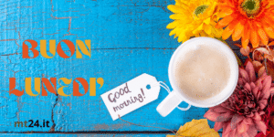 Frasi Buongiorno Lunedì con fiori
