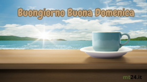 Risveglio al mare, caffè e relax. Buongiorno e buona domenica!