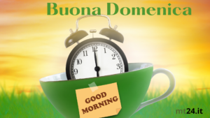 Buona domenica 25 agosto 2024
