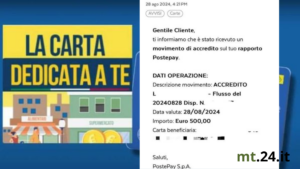 Carta Dedicata a Te: sostegno di 500 euro per famiglie in difficoltà, disponibile da settembre 2024