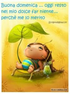 Buongiorno e Buona Domenica 29 Settembre