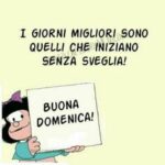 Buongiorno e Buona Domenica 29 Settembre
