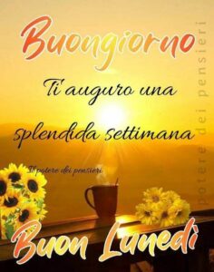 Buongiorno e Buon Lunedì 30 Settembre