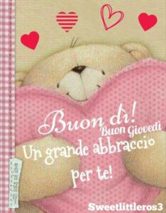 Buon Giovedì 26 Settembre