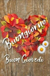 Buon Giovedì 19 Settembre