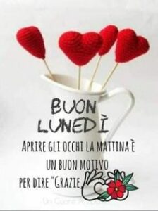 Buongiorno e Buon Lunedì 30 Settembre