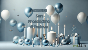 Immagine di auguri per San Prosdocimo di Padova, per celebrare con fede e gioia questa giornata speciale.