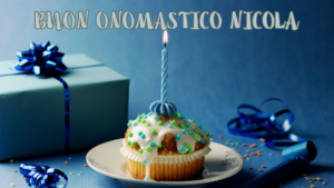 Dolce festivo decorato per celebrare San Nicola da Tolentino