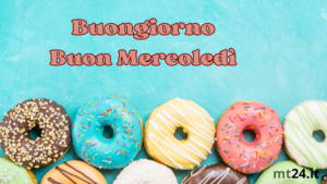 Buongiorno e buon mercoledì! Una ciambella dolce e la carica giusta per partire al meglio: che la giornata abbia inizio!