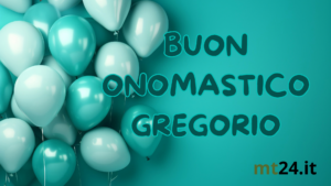 Auguri di buon onomastico, Gregorio! Sotto la protezione di San Gregorio Magno, che la tua giornata sia speciale e benedetta.