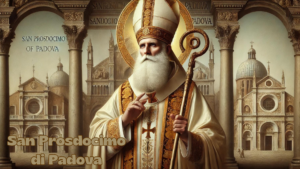 Immagine di San Prosdocimo di Padova, simbolo di fede e speranza, in celebrazione della sua giornata.